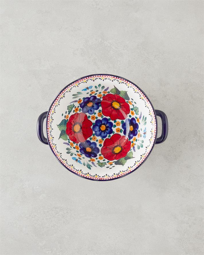 Whimsy Stoneware Kase 26 cm Renkli