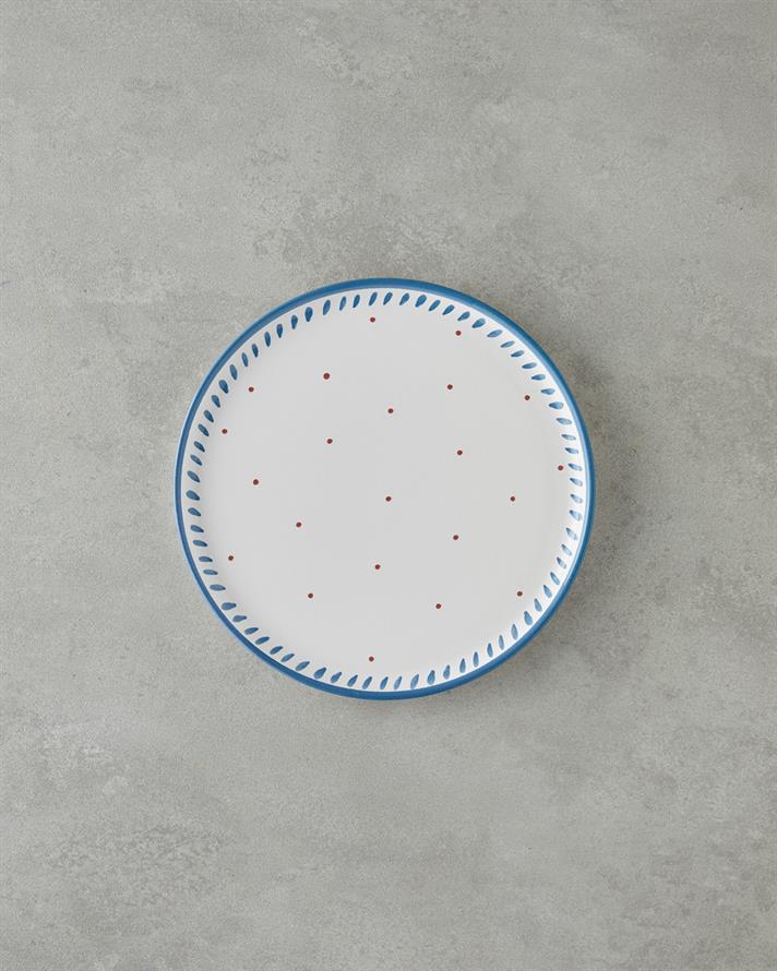 Whisper Seramik Kahvaltı Takımı 8 Parça 2 Kişilik Mavi