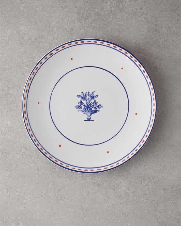 Whisper Seramik Yemek Takımı 16 Parça 4 Kişilik Mavi