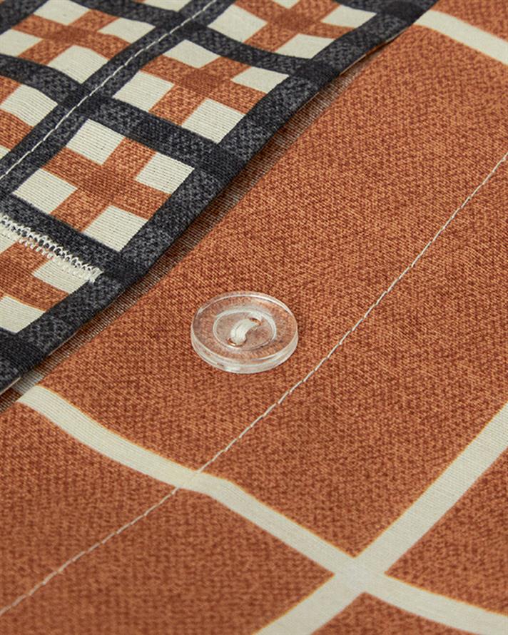 Wındsor Kolay Ütülenir Tek Kişilik Nevresim Takımı 160x220 cm Terracotta