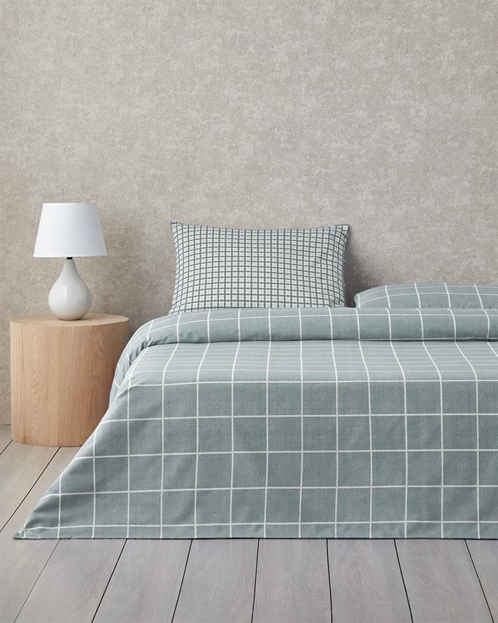 Windsor Kolay Ütülenir Tek Kişilik Nevresim Takımı 160x220 cm Yeşil