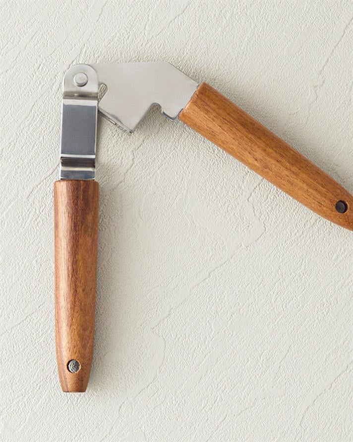 Woody Garlic Çelik Sarımsak Ezici Mutfak Gereci Kahve
