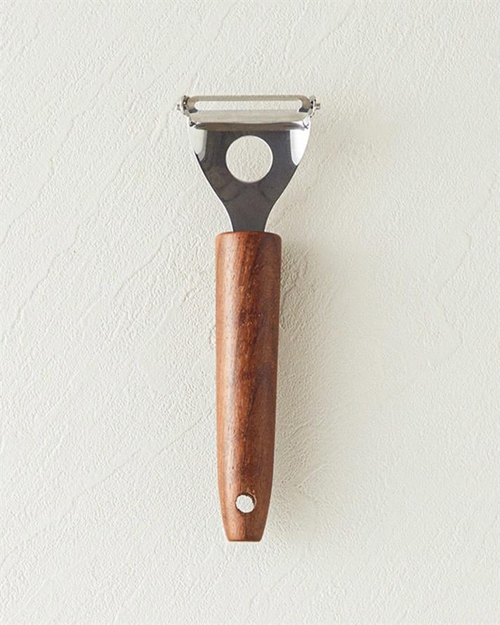 Woody Peeler Çelik Soyacak Mutfak Gereci Kahve