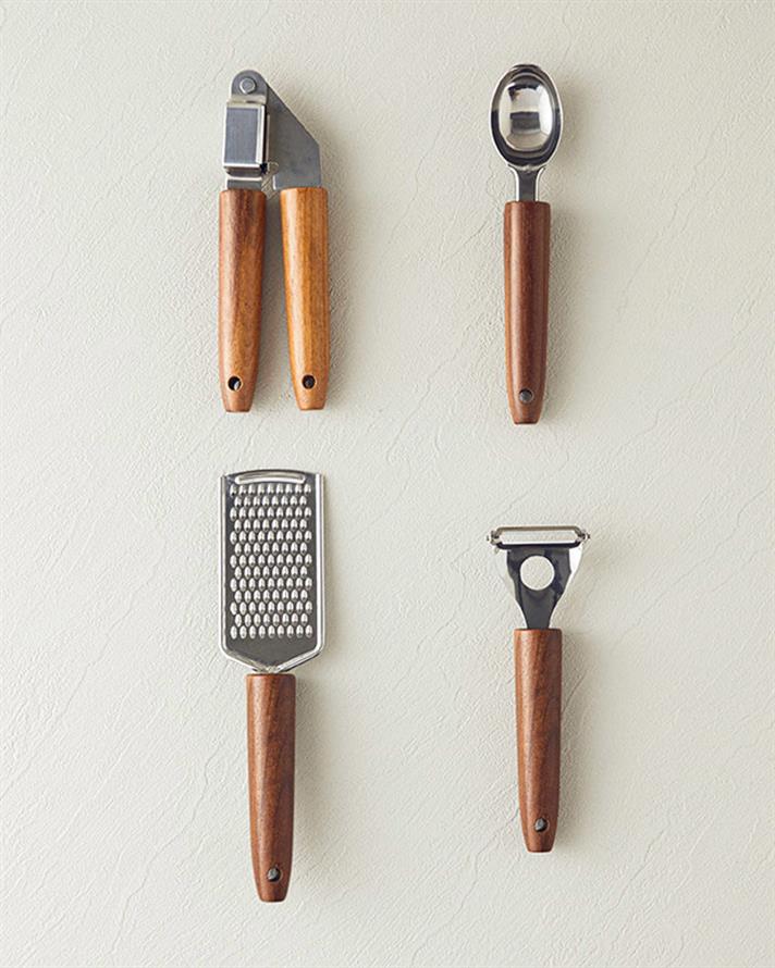 Woody Peeler Çelik Soyacak Mutfak Gereci Kahve