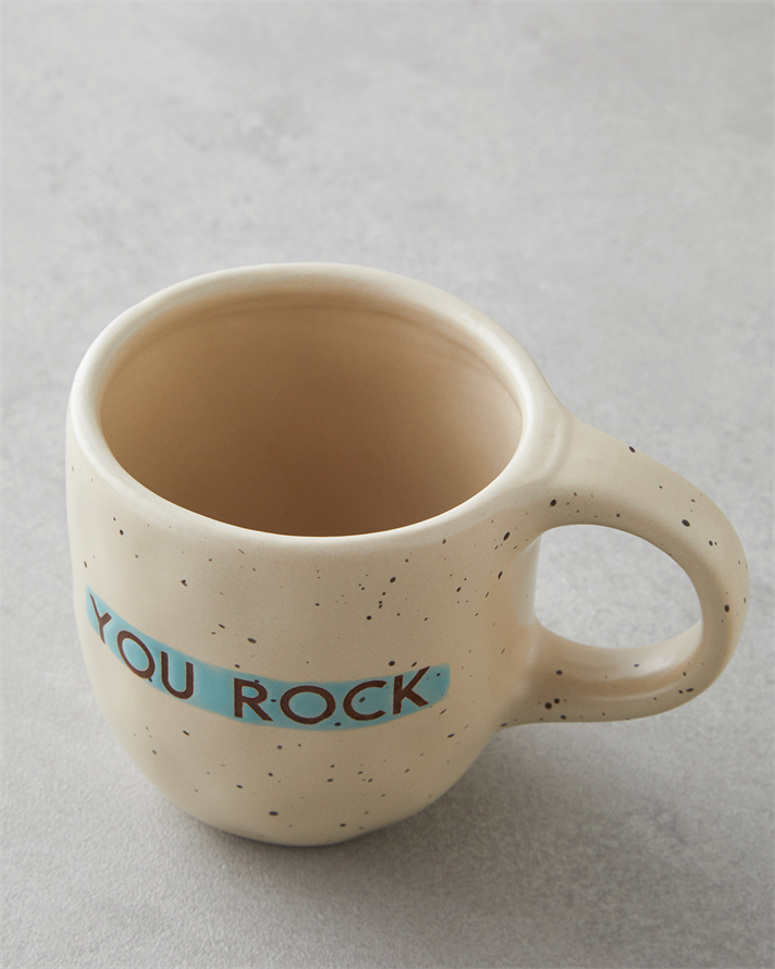 You Rock Stoneware Kupa 395 ml Mavi