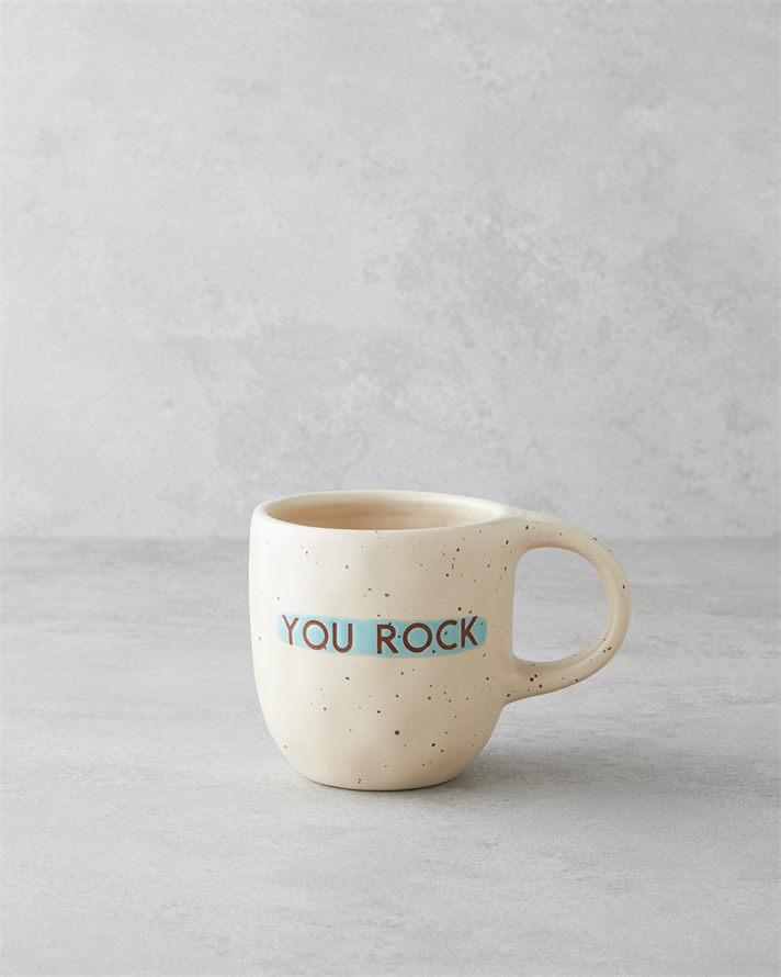 You Rock Stoneware Kupa 395 ml Mavi