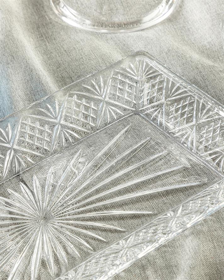 Zena Cam Kayık Tabak