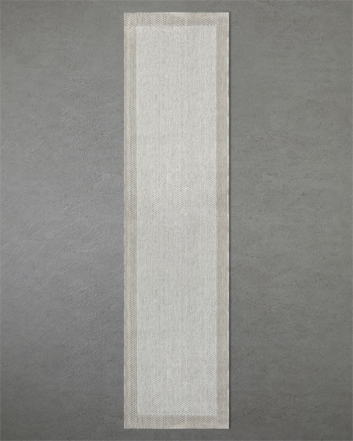 Zeno Yolluk Halı 80x300 cm Bej - Krem