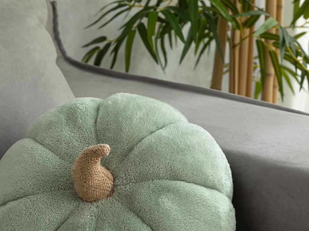 Pumpkin Ultrasoft Dekoratif Kırlent 20 cm Çağla Yeşili
