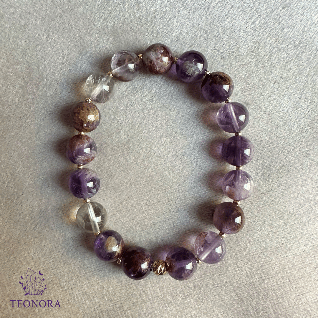 Ametrin Taşlı Bileklik (10mm)