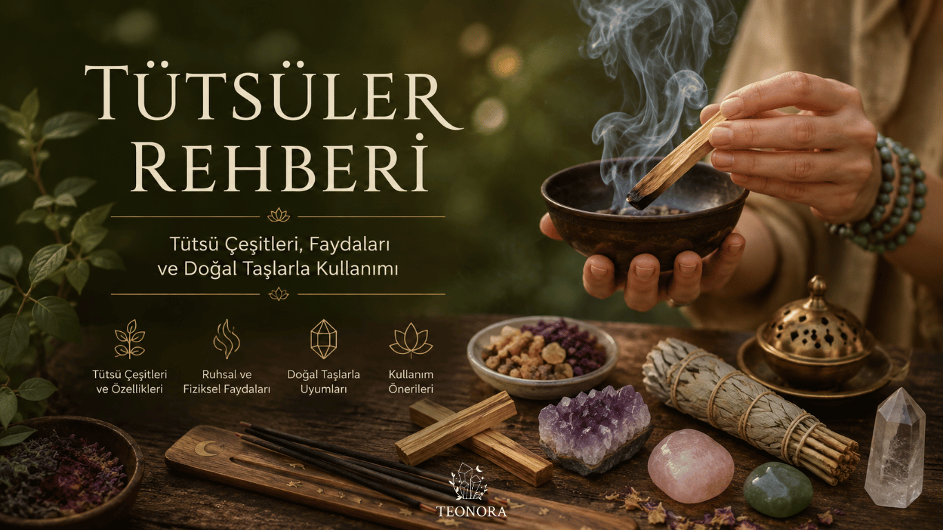 Tütsü Çeşitleri ve Doğal Taşlarla Kullanımı