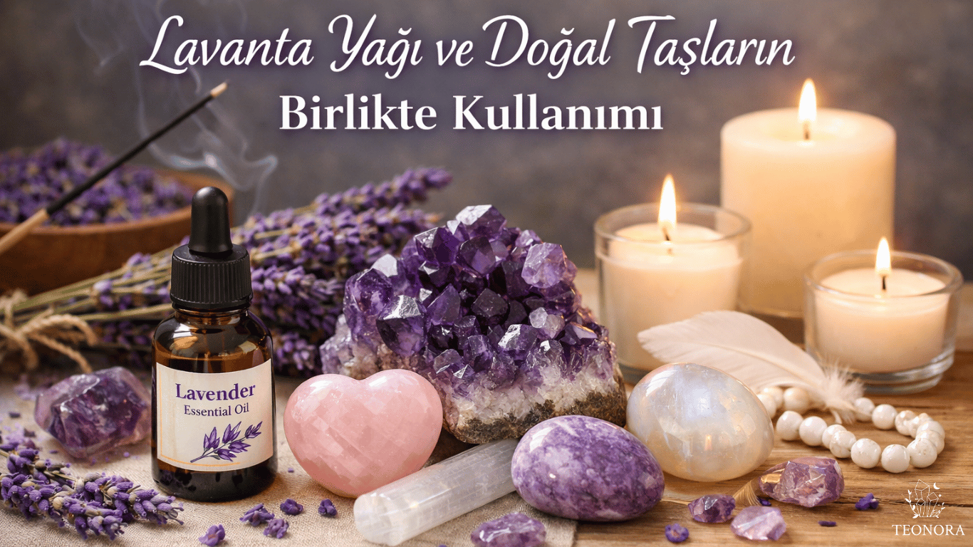 Lavanta Yağı ve Doğal Taşların Birlikte Kullanımı