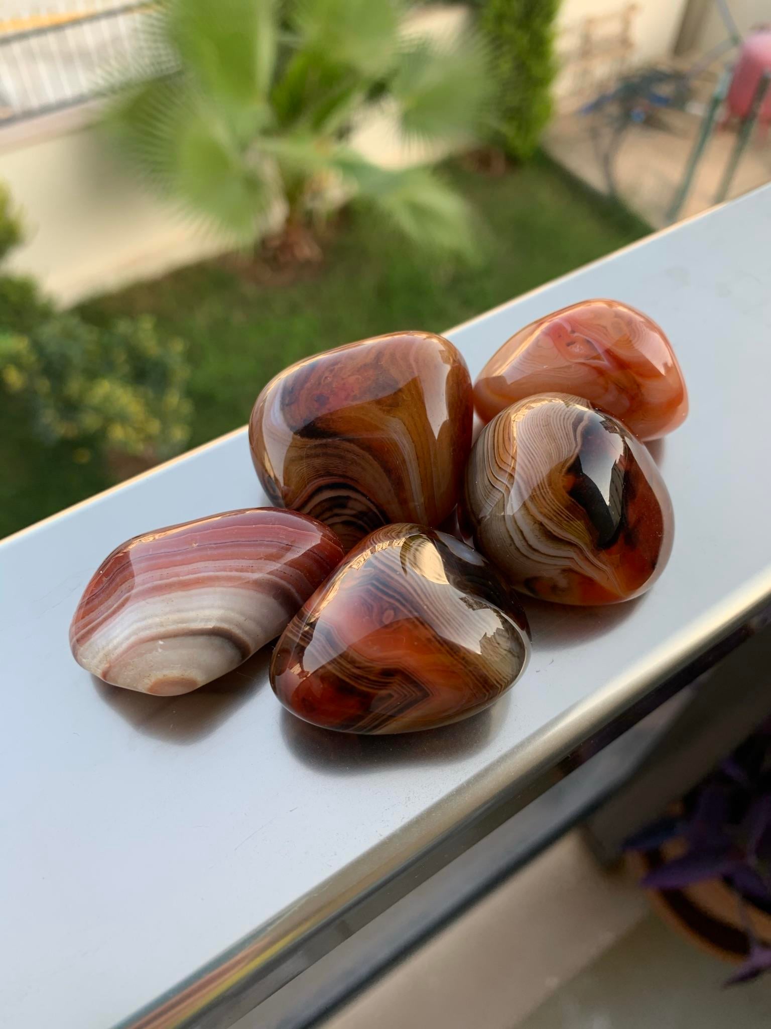 Akik Tamburlu Doğal Taş