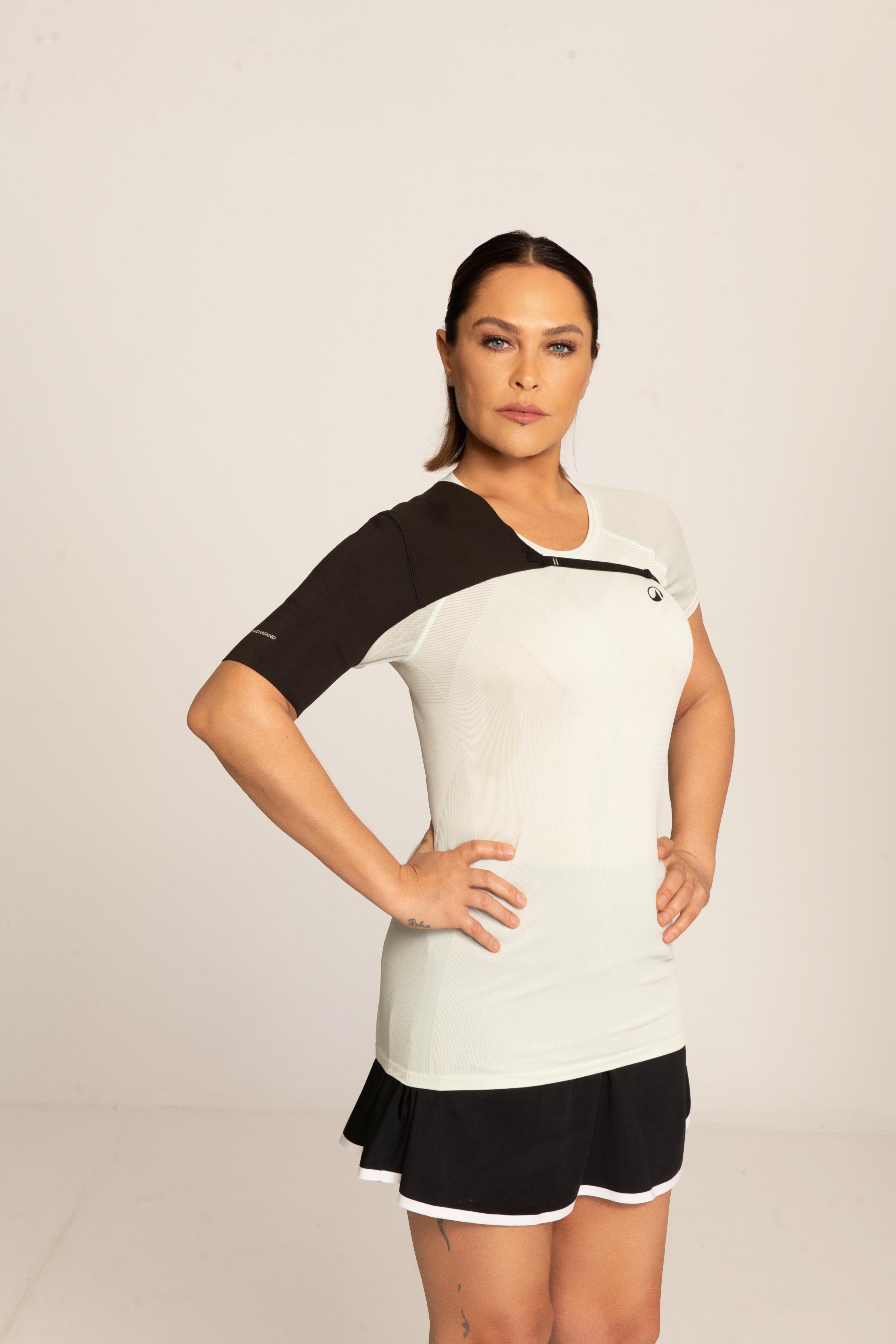 Shoulder Pad With Natural Magnetic Sand