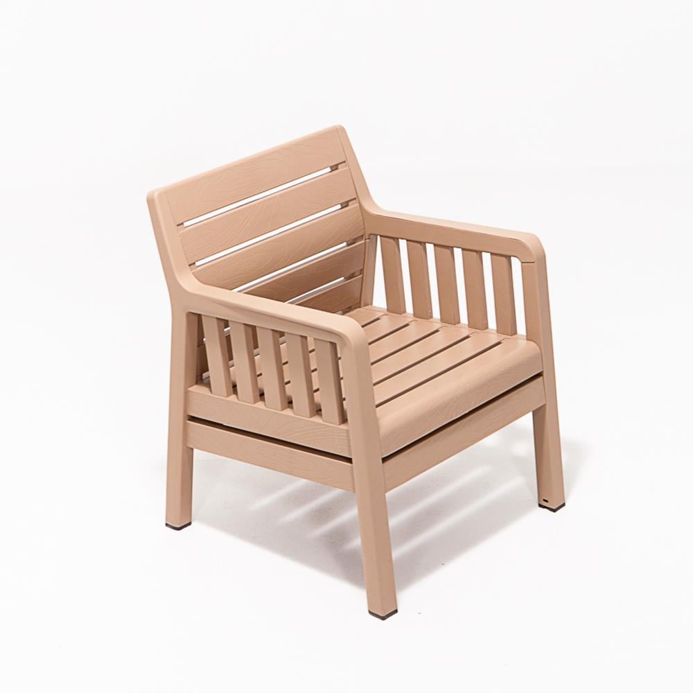 Lara Mindersiz Tekli Bahçe&Balkon&Teras Koltuk - Cappucino