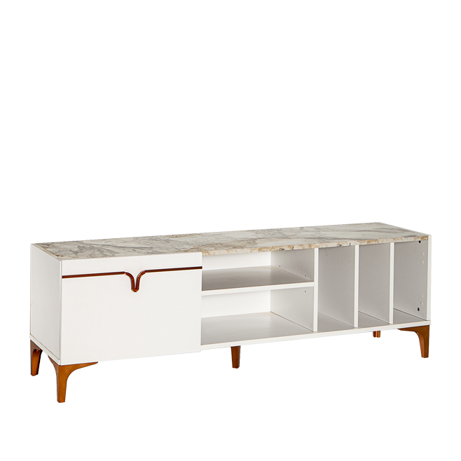 Pietra Tv Sehpası - Efes Beyaz