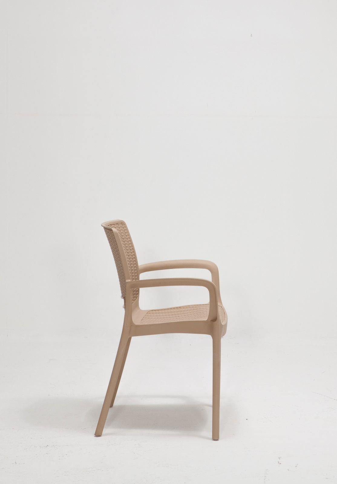 Rattan Lüx Sandalye - Cappucino