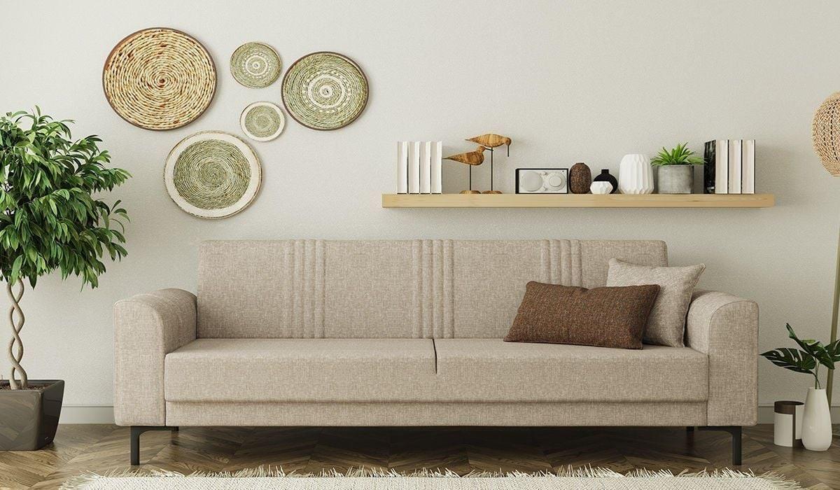 Rio Üçlü Salon&oturma Odası Kanepe - Krem