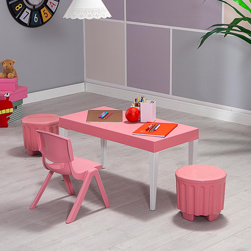 Junior Aktivite Masa Seti 2 - Pembe