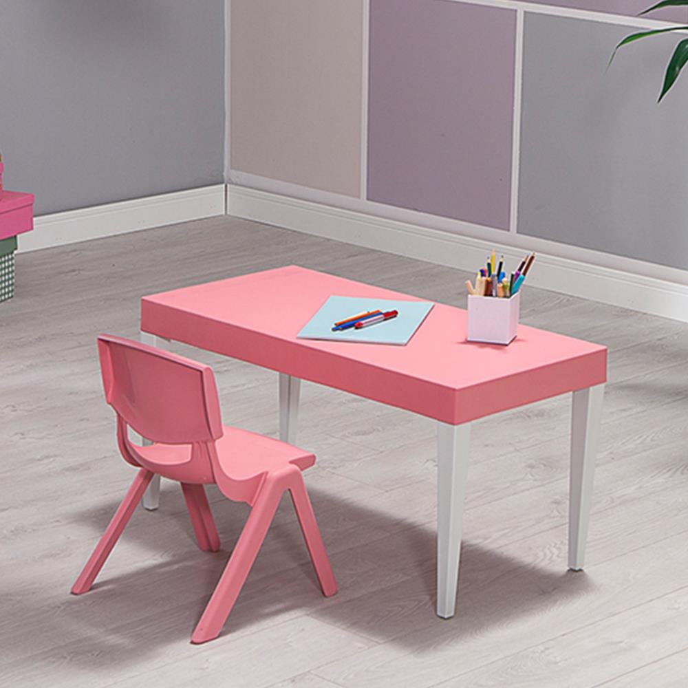 Junior Çocuk Aktivite Masa Seti 1 - Pembe