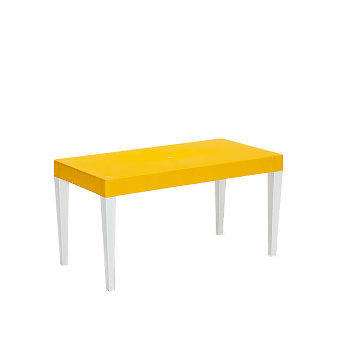 Junior Çocuk Dikdörtgen Masa- Sarı