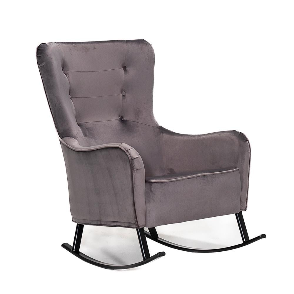 Roma Sallanır Berjer Tv Koltuğu Dinlenme Koltuğu - Antrasit