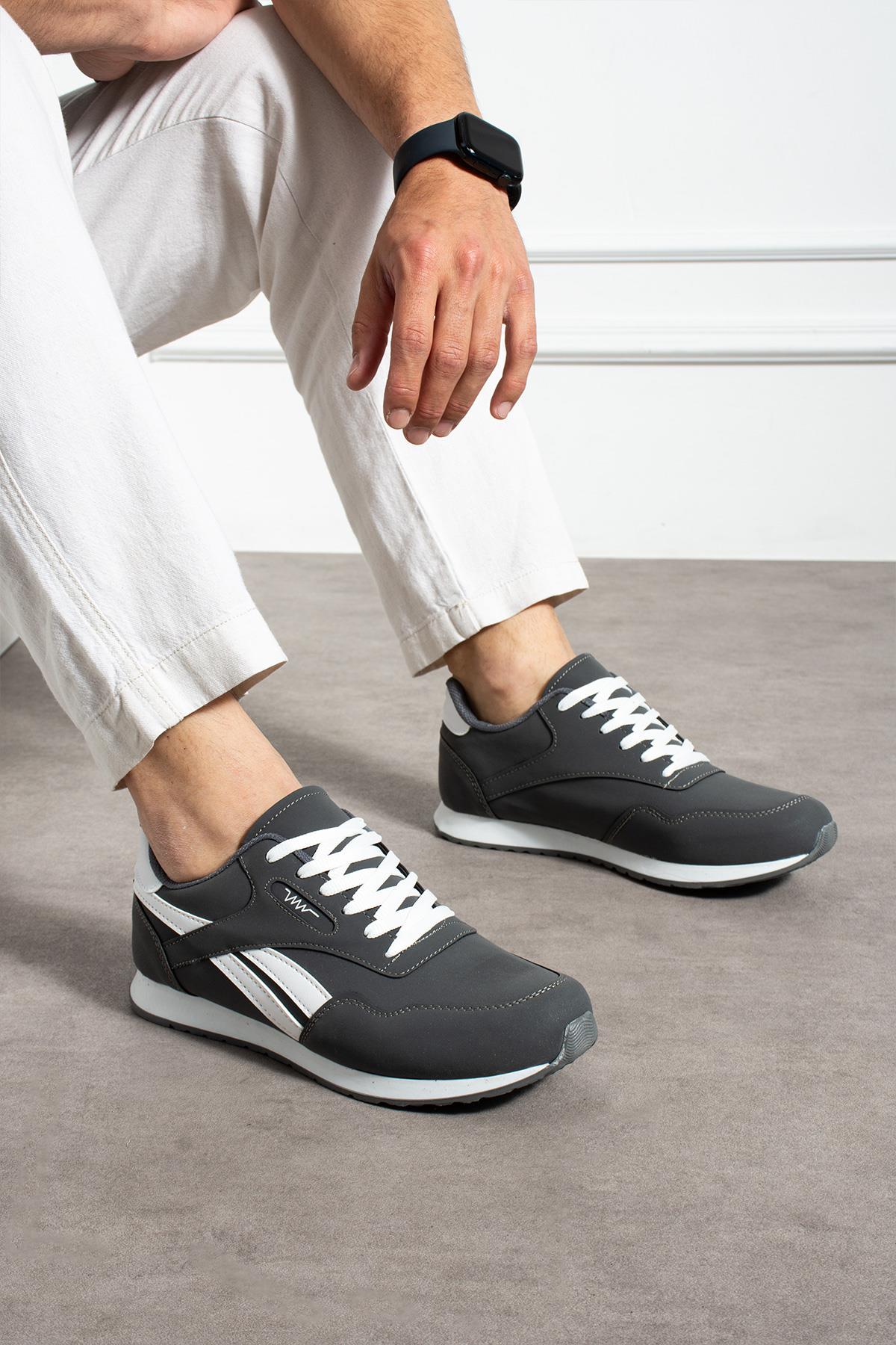 GÜNLÜK RAHAT BAĞCIKLI UNİSEX SNEAKER ERGONOMİK ESNEK TABAN