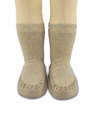 FUNNY BABY KAYDIRMAZ TABAN ORGANİK ÖZEL DİKİŞ RAHAT KONFORLU DÜZ ÇARIKLI ÇORAP