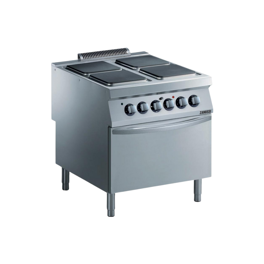 Zanussi EVO 900 – 4 Kare Pleytli Elektrikli Kuzine, Elektrikli Fırınlı (392041)
