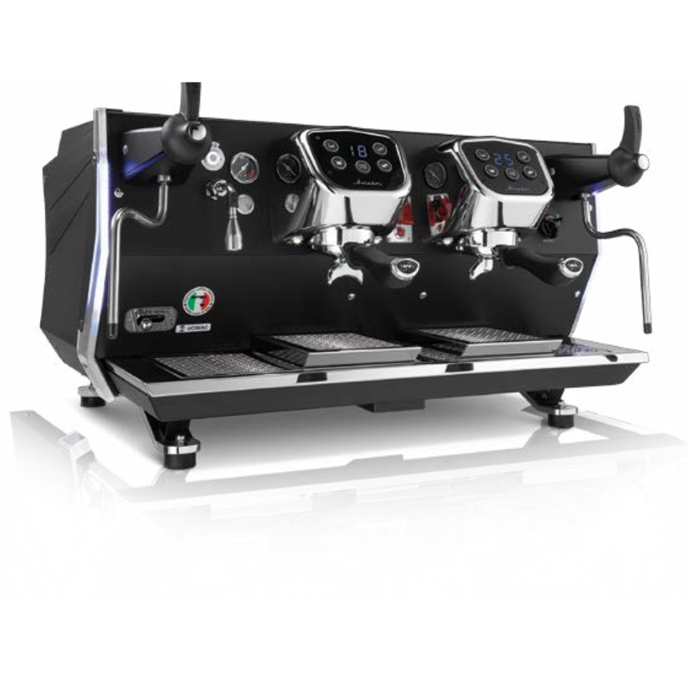 BFC Aviator 2 Gruplu 5 Buton Siyah Multi-Boiler Espresso Makinesi