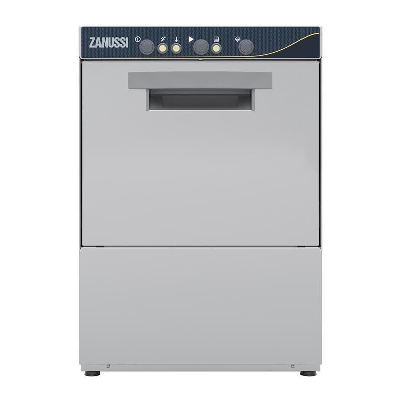 Zanussi  Extrasmall Tek Cidarlı Bardak Yıkama Makinesi 38x38 cm Sepetli Tahliye ve Parlatıcı Pompalı