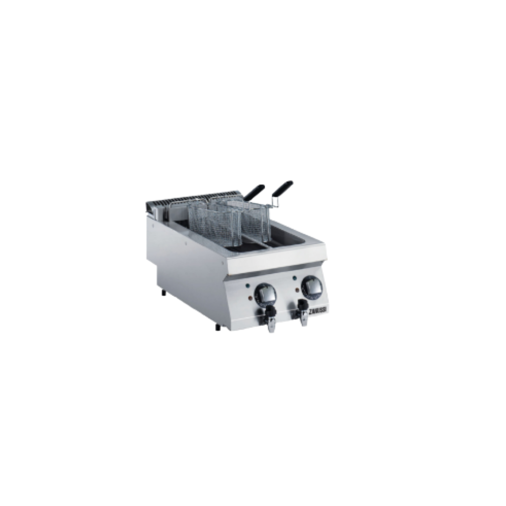 Zanussi – 2x5 Lt Set Üstü Elektrikli Fritöz (372074)