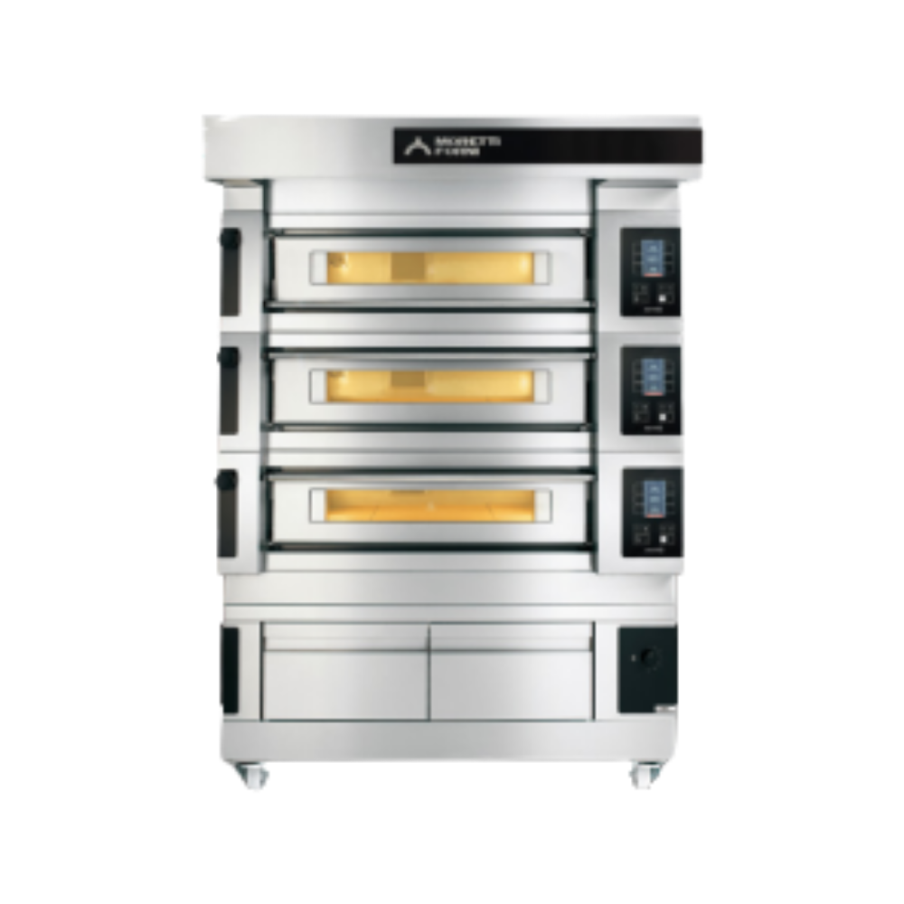 Moretti Forni S100ES-222200-P Taş Tabanlı Çok Amaçlı Elektrikli Fırın