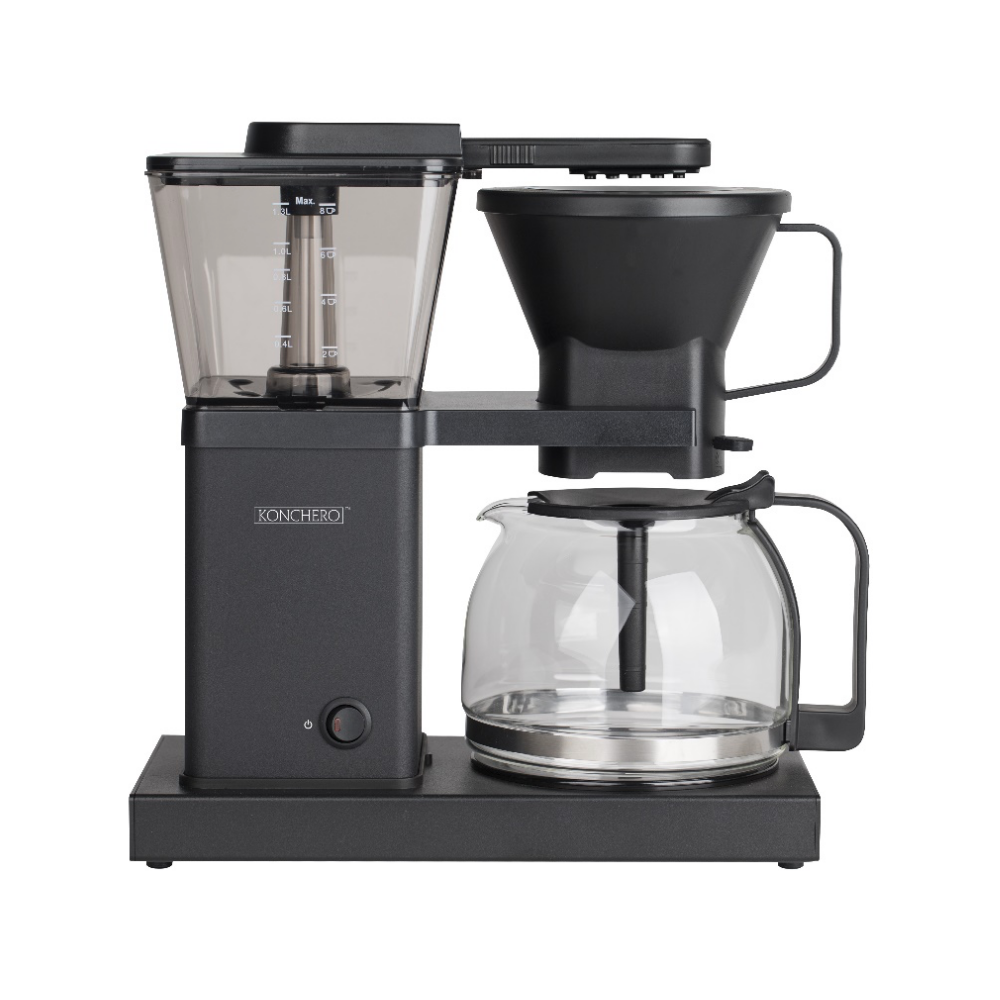 KONCHERO PRECISO Filtre Kahve Makinesi Mat Siyah