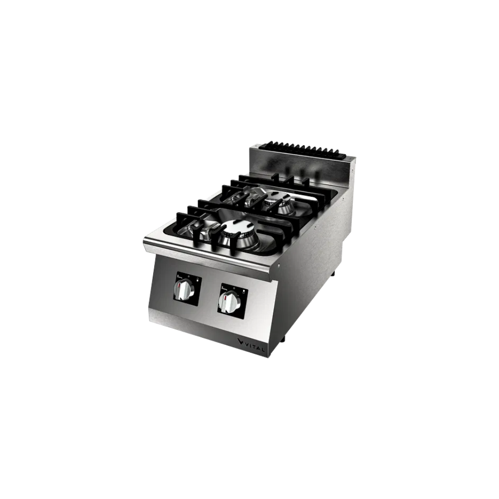 Gastrotech GKO6010 – 2 Brülörlü Gazlı Ocak