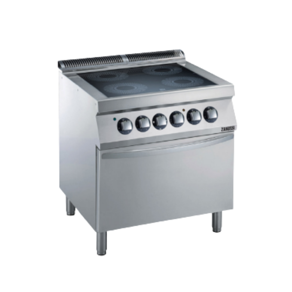 Zanussi EVO 700 – 4 Zonlu Infrared Ocaklı Kuzine, Elektrikli Fırınlı (372026)