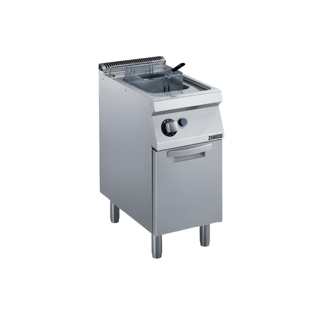 Zanussi – 15 Lt Gazlı Dolaplı Fritöz, V Tip Hazneli (372070)