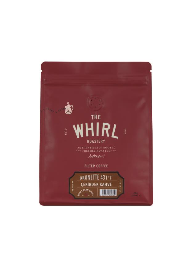 THE WHIRL Filtre Brunette 431°F 250 G Çekirdek