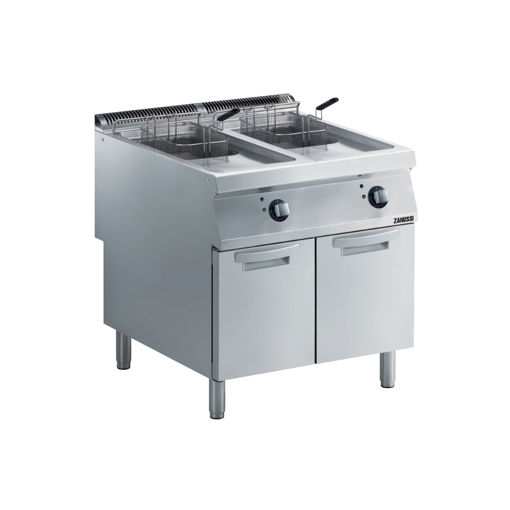 Zanussi EVO 900 – 2x15 Lt Elektrikli Dolaplı Fritöz, V Tip Hazneli (392088)