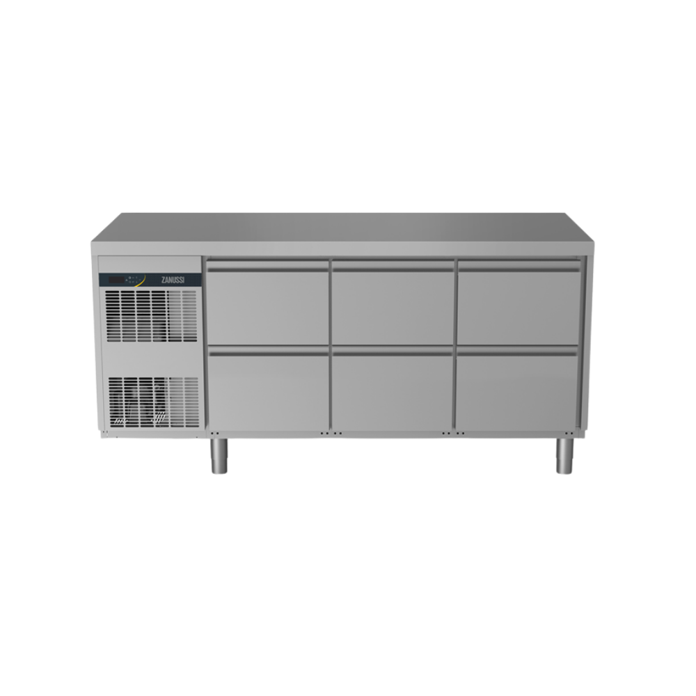 Zanussi NPT Active HP 6x1/2 Çekmeceli Tezgah Tip Derin Dondurucu (Model 111106)