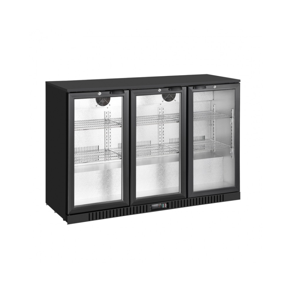 KEF FR350 – Siyah Plastik Kaplama Alüminyum Gövdeli Endüstriyel Soğutucu