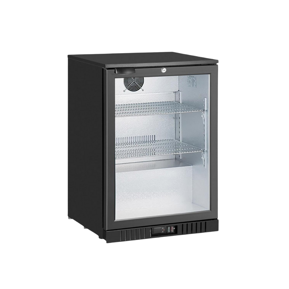 KEF FR150 Inox (Glass Door) – Paslanmaz Çelik Cam Kapılı Endüstriyel Soğutucu