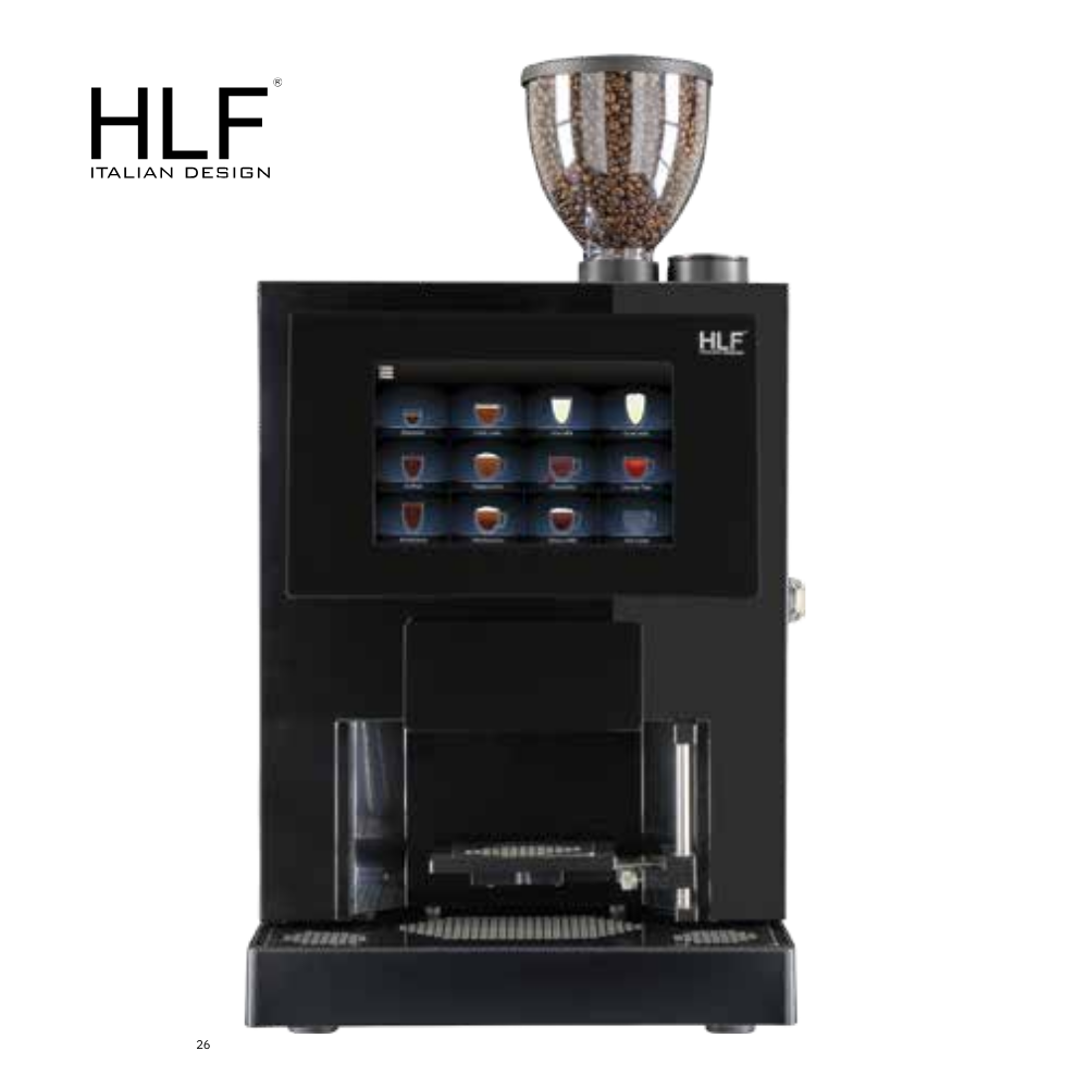 HLF ITALIAN HLF 3700  Süper Otomatik Espresso Kahve Makinesi 