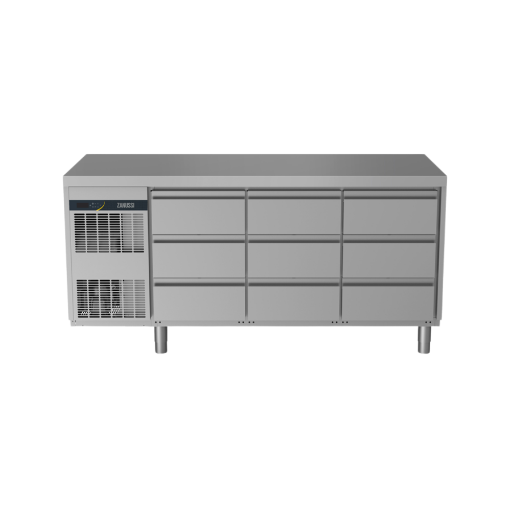 Zanussi NPT Active HP 9x1/3 Çekmeceli Tezgah Tip Buzdolabı (Model 111049)