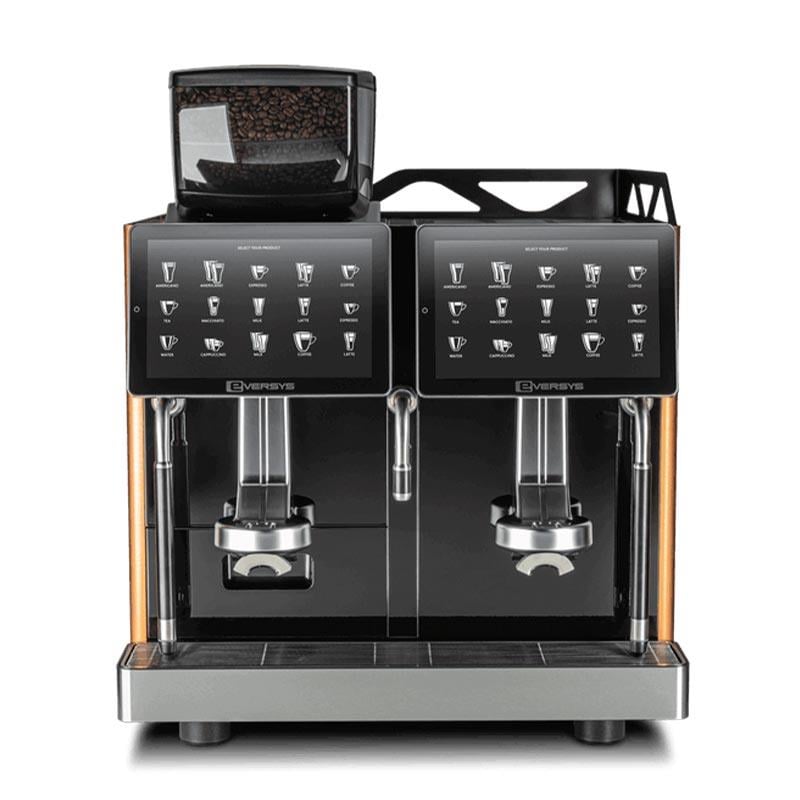 EVERSYS ENIGMA CLASSIC E'4MS,2 GRUP SÜPER OTOMATİK ESPRESSO MAKİNESİ (OTOMATİK SÜT SİSTEMLİ + BUHAR KOLLU + SICAK SU MUSLUĞU)