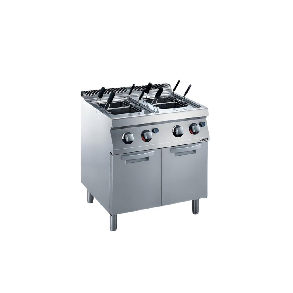 Zanussi – 2x24,5 Lt Gazlı Dolaplı Makarna Pişirici (372091)