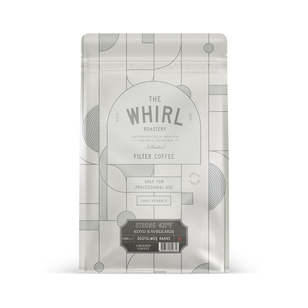 THE WHIRL Filtre Strong FS 1 KG Öğütülmüş