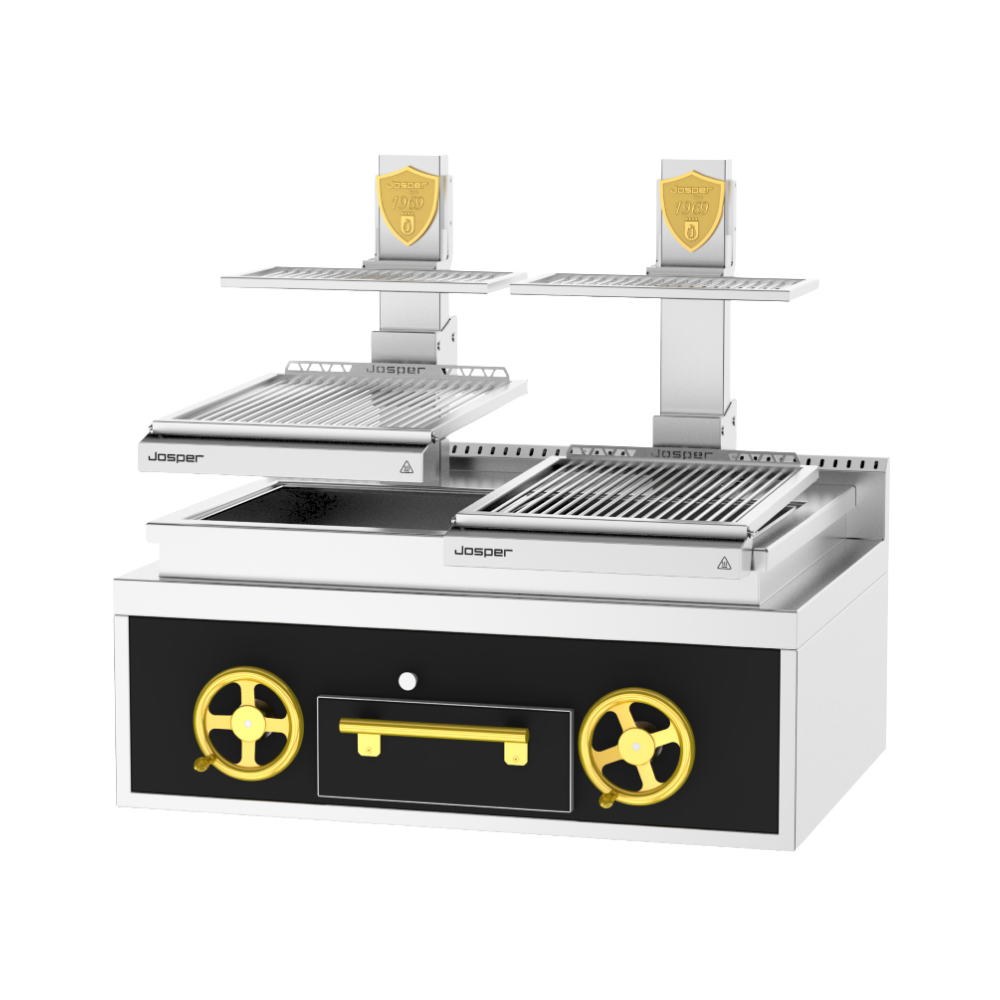 Josper PVJ-50-2-1-CT – Çift Katlı Profesyonel Kömürlü Izgara Fırın
