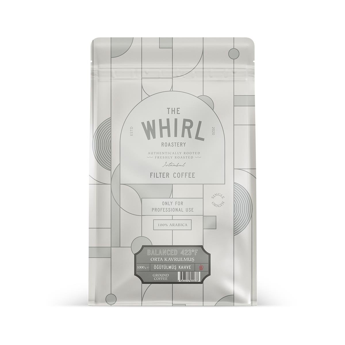 THE WHIRL Filtre Balanced FS 423°F 1 KG Öğütülmüş 