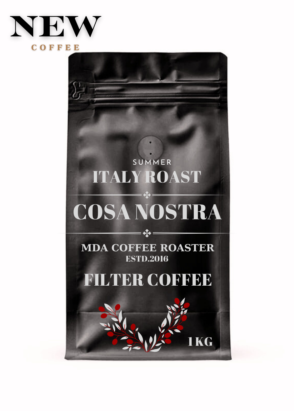 Cosa Nosta Öğütülmüş Filtre Kahve 1000 Gr X 10 Adet 